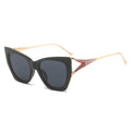 Large frame cat eye sunglasses pc sunglasses