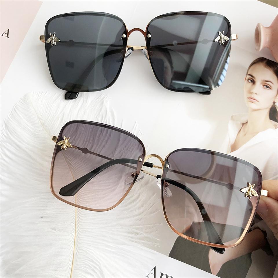 Oversized Square Sunglasses For Women – Luxury UV400 Driving Shades