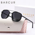 BARCUR Fashionable Trendy Polarized Sunglasses