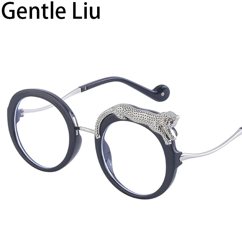 Round Steampunk Sunglasses for Women – Retro Luxury UV400