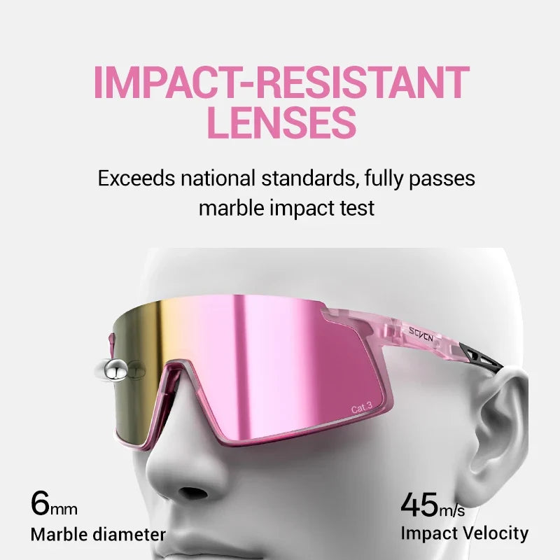 Photochromic Sport Cycling Eyewear – UV Protection
