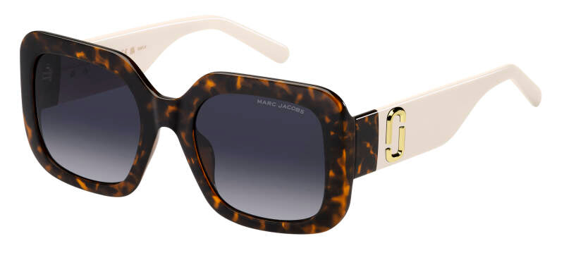 Elegant Marc Jacobs 647/S Dark Grey Shaded Women's Sunglasses 53mm