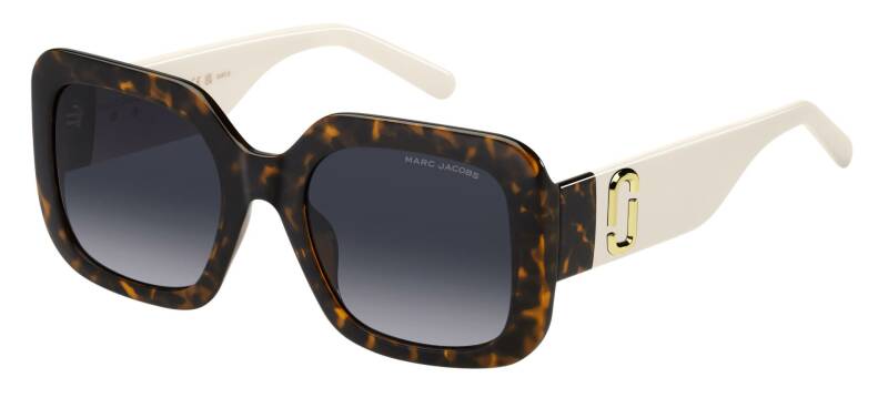 Elegant Marc Jacobs 647/S Dark Grey Shaded Women's Sunglasses 53mm